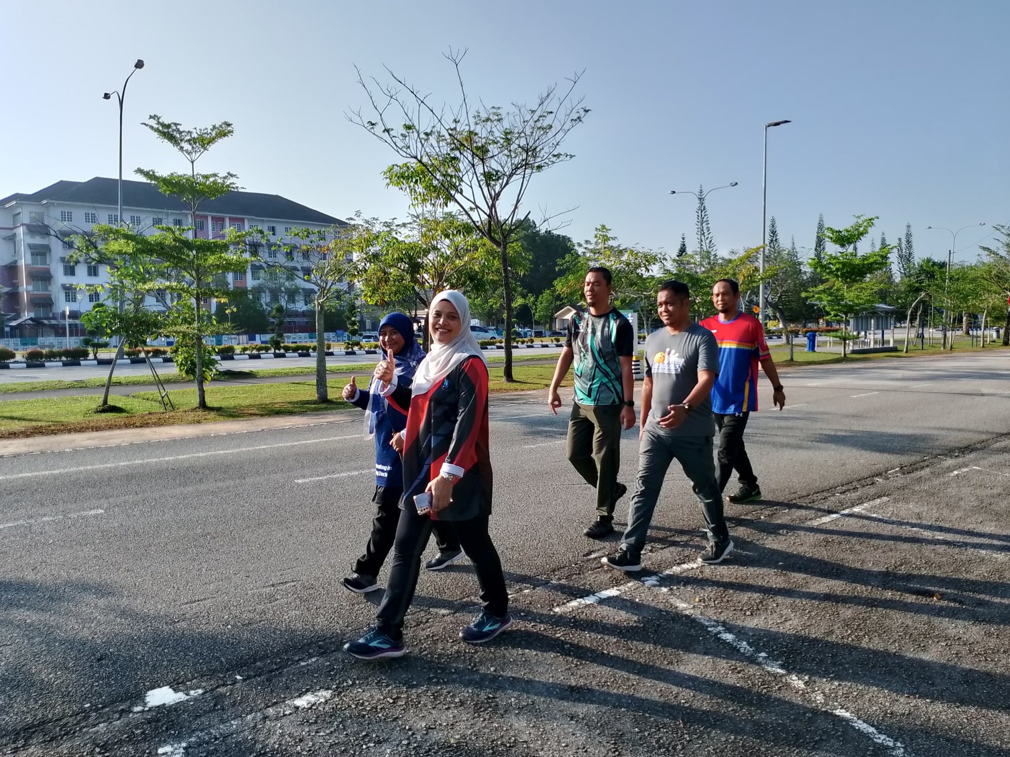 UMPSA Library - Program Gaya Hidup Sihat Anjuran Perpustakaan 2024 (Jogging & Brisk Walk)