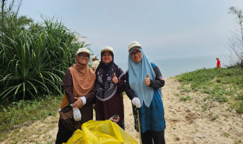 Penglibatan Pustakawan Perpustakaan UMPSA dalam Program Plogging Sempena Hari Bumi 2025 - 2 April 2025