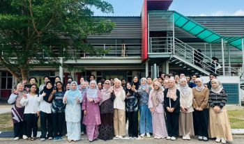 Sesi perkongsian bersama perpustakaan bagi modul strategi pencarian maklumat dan perisian Mendeley - Pusat Sains Matematik (PSM)