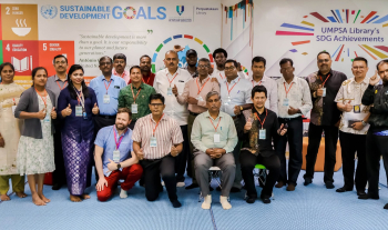 Lawatan ke Perpustakaan UMPSA daripada Delegasi International Workshop on Smart and Sustainable Agriculture (EUSAT-UMPSA)