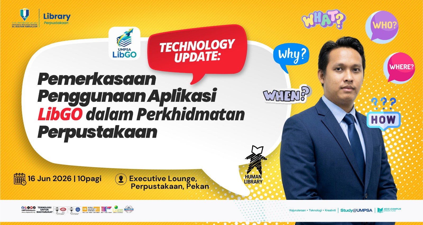 LibGO Pacu Transformasi Digital Perkhidmatan Perpustakaan UMPSA - 16 Jun 2026